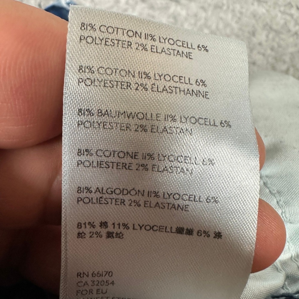 Pilcro and the Letterpress Anthropologie‎ High Rise Skinny Bootcut Jeans Blue 26 - Picture 11 of 11